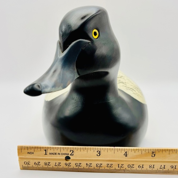 Vintage Wood Duck Carving - Special Decoy Edition, Minnesota Ducks Unlimited 12" - Picture 12 of 13